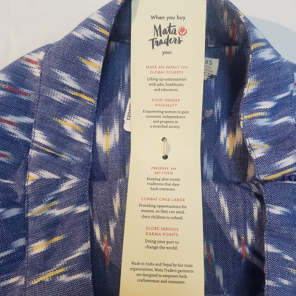 Fair trade skirt w/ pockets - Picture 5 of 6